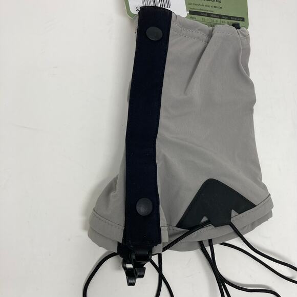 REI Co-op Unisex Flash Gaiters Timber Gray Size Small - Picture 13 of 14